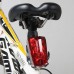 1 Set Bike Safety Light Bicycle Cycling Laser Rear Tail Light Lamp (2 Laser + 5 LED)