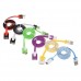 1.5M Flat Slim High Speed USB 2.0 A Male to Female Adapter Extension Cable 6 Colors