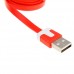 Flat 1M Colorful USB Data Cord Sync Cable for Apple iPod iPad iPhone  9 Colors