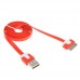 Flat 1M Colorful USB Data Cord Sync Cable for Apple iPod iPad iPhone  9 Colors