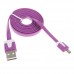 Flat 3FT Flat USB 2.0 Charger Charging To Micro 5 Pin Data Cable For MP3 Cell Phone 8 Colors