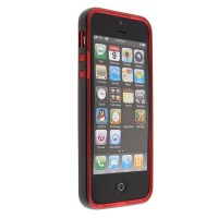Protective Silica Gel Case Cover for iPhone 5 with Removable Frame
