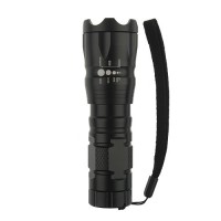 Unique CREE R2 3 Mode 260 Lumens LED Flashlight Black