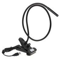 Clip Style Flexible USB Endoscope Waterproof Inspection Camera Borescope PC Output Photo Video