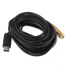 7M Adjustable Focus USB Endoscope Waterproof Inspection Camera Borescope PC Output Photo Video