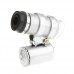 Mini 45X Microscope Adjustable Focus with LED Lights