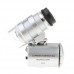 Mini 60X Microscope Adjustable Focus with LED Lights