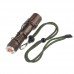 CREE SA-16 3 Mode Q5  LED Flashlight Torch Alloy Hiking Flashlight +Holster Golden