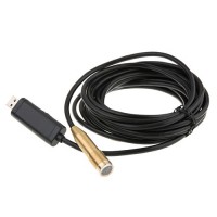 5M USB Endoscope Waterproof Inspection Camera Borescope PC Output Photo Video