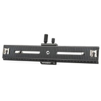 FOTOMATE LP-03 250mm Movable 2 Way Macro Focusing Rail Slider - Black