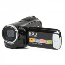 HD-C6 2.7" TFT Screen Max Interpolation 14MP Digital Camcorder W/ 8X Digital Zoom - Black