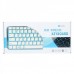 6110  2.4GHz Mini Wireless Keyboard - Blue