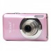 DC-V100 2.7" Screen Max 15MP 5X Option Zoom Digital Camera - Pink