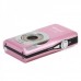 DC-V100 2.7" Screen Max 15MP 5X Option Zoom Digital Camera - Pink