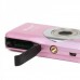 DC-V100 2.7" Screen Max 15MP 5X Option Zoom Digital Camera - Pink