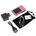 DC-V100 2.7" Screen Max 15MP 5X Option Zoom Digital Camera - Pink