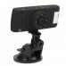 X6 2.7"TFT Dual Camera 1.3MP 10-IR Night Vision Dual Lens Car DVR Camcorder