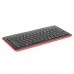 6410  2.4GHz Mini Wireless Keyboard - Black + Red