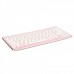 6110  2.4GHz Mini Wireless Keyboard - Pink