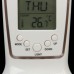 510 Blue Backlight LCD Digital Music Alarm Clock   Calendar   Thermometer