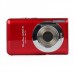 SDI500 2.7" TFT LCD CMOS 15MP Digital Video Camera w/ SD/USB2.0 - Red
