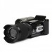 HD9100 2.5" LTPS LCD CMOS 16MP Digital Video Camera w/ 16X Digital Zoom+Long Lense- Black