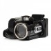HD9100 2.5" LTPS LCD CMOS 16MP Digital Video Camera w/ 16X Digital Zoom+Long Lense- Black