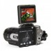 HD9100 2.5" LTPS LCD CMOS 16MP Digital Video Camera w/ 16X Digital Zoom+Long Lense- Black