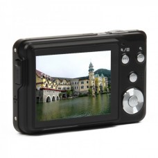 5MP CMOS Compact Digital Video Camera w/ 4X Digital Zoom/SD Slot - Black (2.7" TFT LCD) DC-780