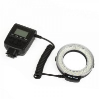 RF550D Travor LED Macro Ring Flash for DSLR Camera (4 x AA)