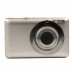 DC-800 2.7"TFT 5.0MP Touch Screen 5X Optical Zoom Digital Camera - Champagne