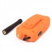 1.4" LCD Remote Pet Training Collar w/ Beeper - Orange + Green