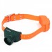 1.4" LCD Remote Pet Training Collar w/ Beeper - Orange + Green