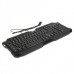 USB Wired 113-Key Keyboard - Black (120cm-Cable)