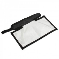 Folding Fabric Reflector Box for Speedlight - Black + Silver