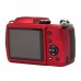 S5000 1600MP Digital Camera 3" LCD, 21X Optical Zoom,  - Red