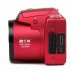 S5000 1600MP Digital Camera 3" LCD, 21X Optical Zoom,  - Red