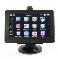 5.0" Touch Screen Win CE 5.0 GPS Navigation w/ TV / Bluetooth / FM / TF (Brazil Maps / 2GB)