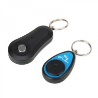 1 to 1 Transmitter + Receiver Wireless Electronic Key Finder - Blue