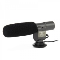 SG-108 Professional Stereo Microphone for DV Camcorder (Black)