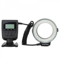 48-LED Macro LED Ring Flash HL-48 - Black