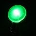 ET-2842 1-LED Round light Pet Collar Tag - Green