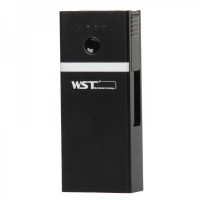 WST-Q8 Genuine WST 5200mAh Power Pack with Flashlight - Black