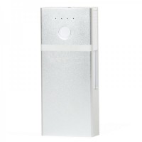 WST-Q8 Genuine WST 5200mAh Power Pack with Flashlight - Silver