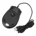MC-099U MCSAITE USB Wired 1000 / 1600DPI Optical Mouse - Deep Gray (150cm-Cable)