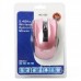 MC-002 2.4GHz Wireless Optical Mouse w/ USB Receiver - Black + Pink (1 x AA)