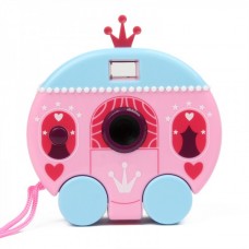 Cartoon Pumpkin Type 300K Pixels USB Digital Camera - Pink (1.0" LCD / 2 x AAA)