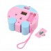 Cartoon Pumpkin Type 300K Pixels USB Digital Camera - Pink (1.0" LCD / 2 x AAA)