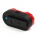 Bicycle 2-Mode 5-LED Head White Light + 3-Mode 3-LED Tail Red Light Set (3 x AAA / 2 x AAA)