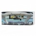 GHE5101 2-in-1 Bluetooth Rearview Mirror + WinCE 6.0 GPS Navigator w/ AV IN / 4GB Europe Map TF Card - Black